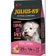 Сухой гипоаллергенный корм Julius-K9 LAMB and RICE Adult Menu для собак c бараниной 12 кг (5998274312590): Тип Сухой корм