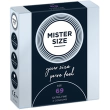 Презервативи Mister Size 69 (3 pcs): Тип Классические