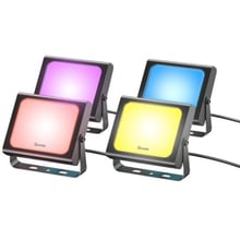 Набір настінних світильників Govee H7060 RGBICWW LED Smart Flood Lights чорний (H7060311): Тип Настенные светильники