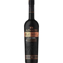 Бренді Aznauri Black Barrel 5 років витримки 0.5л 40% (PLK4820189292258): Об'єм, л 0.5