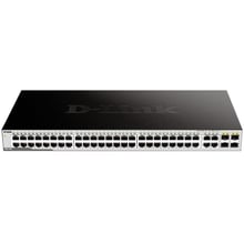 Сетевой коммутатор D-Link DGS-1052: Порты только Gigabit Ethernet (10/100/1000)