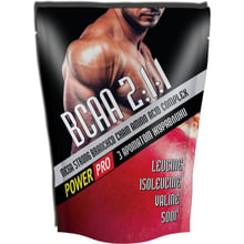 Амінокислота для спорту Power Pro BCAA 2: 1: 1 500 g / 100 servings / Журавлина: Тип BCAA