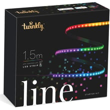 Smart LED Twinkly Line RGB, подстветка, Gen II, IP20, длина 1,5м, кабель черный: Тип Линейная