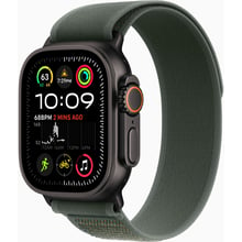 Apple Watch Ultra 2 GPS + Cellular 49mm Black Titanium Case з Green Trail Loop - S/M UA: Розмір 49mm