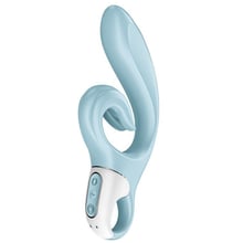 Вібратор-кролик Satisfyer Love Me Blue, гнучкий, відросток з потрійним кінчиком: Для кого Для жінок