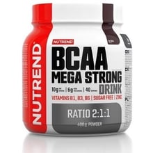 Амінокислота для спорту Nutrend BCAA Mega Strong Drink 400 g /40 servings/ Currant: Тип BCAA