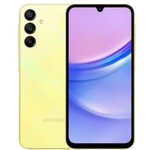 Смартфон Samsung Galaxy A15 6/128GB Yellow A155F: Дисплей 6.5" Super AMOLED (1080 x 2340) / 412 ppi