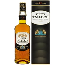 Віскі Glen Talloch Gold 12 YO Deluxe Blended Scotch 40% 0.7 л (FSH_8711114472646): Об'єм, л 0.7