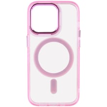 Аксесуар для iPhone Epik TPU Iris with MagSafe Pink для iPhone 14 Pro Max: Колір розовый