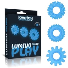 Набір ерекційних кілець LoveToy Lumino Play Penis Ring: Виробник LOVETOY