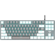 Клавіатура Aula F3287 Keycap KRGD Blue USB UA White/Grey (6948391240688): Підключення проводное