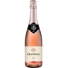 Игристое вино Les Grands Chais de France Grandial Rose Brut, розовое сухое, 0.75л 10.5% (WHS3500610053962): Объем, л 0.75