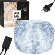 Гірлянда Springos Rope Lights вуличний дюралайт 20 м 480 LED холодний білий (CL1205): Тип Линейная