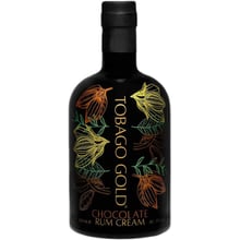 Лікер на основі рому Tobago Gold Chocolate Rum Cream 17% 0.5 л 17% (WHS0745125093147): Об'єм, л 0.5