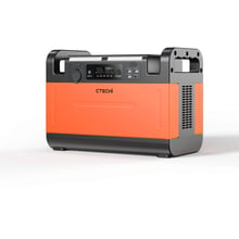 Зарядна станція CTECHi GT1500 1210Wh 378000mAh 1500W Portable Power Station Green/Orange: Ємність акумулятора, Вт/год 1210