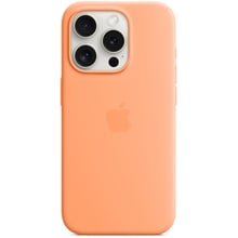 Аксесуар для iPhone TPU Silicone Case with Animation & MagSafe Orange Sorbet для iPhone 15 Pro: Колір оранжевый