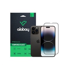 Аксесуар для iPhone Alabay Tempered Glass Anti Static Black для iPhone 14 Pro: Колір чорний