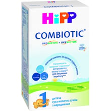 Детская Смесь Hipp Combiotic 1, 300 гр (9062300138822): Тип Смеси молочные