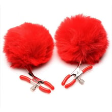 Затискачі для сосків Charmed Pom Pom Nipple Clamps Red: Виробник Charmed