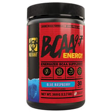 Амінокислота для спорту Mutant BCAA Energy 360 g / 30 servings / Blue Raspberry: Тип BCAA