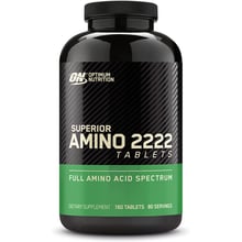 Амінокислота для спорту Optimum Nutrition Superior Amino 2222 160 Tabslets//80 servings/ Unflavored: Тип комплексні