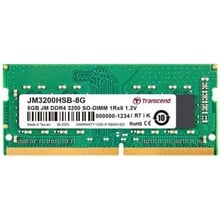 Transcend 8 GB SO-DIMM DDR4 3200 MHz JetRam (JM3200HSB-8G): Тип DDR4