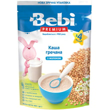 Каша молочна BEBI PREMIUM Гречана 200 г (1105050): Тип Каши молочные