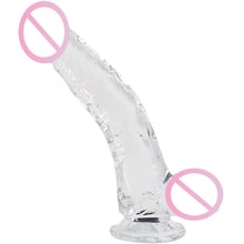 Прозрачный фаллоимитатор Alive Jelly Dildo Stallion: Назначение Вагинальные