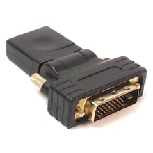 Кабель і перехідник PowerPlant HDMI AF - DVI (24 + 1) AM, 360 градусів (KD00AS1301): Тип перехідник