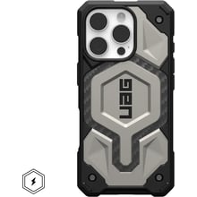 Чехол для iPhone Urban Armor Gear UAG Monarch Pro Magsafe Titanium (114456113636) for iPhone 16 Pro: Цвет серый