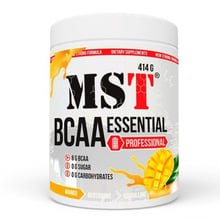 Амінокислота для спорту MST Nutrition BCAA Essential Professional 414 g /30 servings/ Mango: Тип BCAA