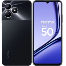 Смартфон Realme Note 50 3/64GB Midnight Black (UA UCRF): Дисплей 6.74" IPS (1600х720 ) / 260