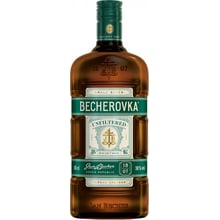 Лікерна настоянка на травах Becherovka Unfiltered 0.5л, 38% (STA8594405103159): Об'єм, л 0.5