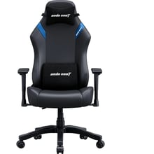 Кресло игровое Anda Seat Luna Black/Blue Size L (AD18-44-BS-PV): undefined undefined