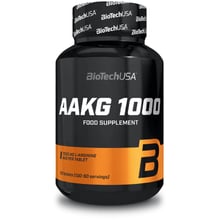 Амінокислота для спорту BioTechUSA AAKG 1000 100 tabs / 50 servings: Тип аргінін