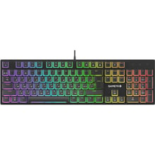 Клавиатура GamePro MK85R Red Switch RGB USB Black: Подключение проводное