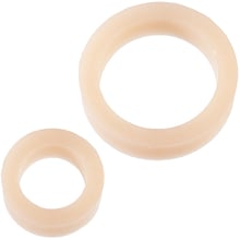 Набір ерекційних кілець Doc Johnson Platinum Premium Silicone - The C-Rings - White: Виробник Doc Johnson