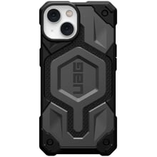 Чохол для iPhone Urban Armor Gear UAG Monarch Pro Magsafe Kevlar Silver (114029113933) для iPhone 14 Plus: Колір серебристый