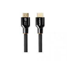 Кабель і перехідник PowerPlant HDMI (M) - HDMI (M), 2.1V, Ultra HD 8K, eARC, 30AWG, 1м (CA912186): Тип кабель