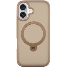 Чохол для iPhone Mobile Case Metal Buttons with MagSafe HQ Ring Rose Gold для iPhone 16: Колір золотой