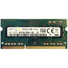 Samsung 4 GB SO-DIMM DDR3L 1600 MHz (M471B5173QH0-YK0): Тип DDR3L