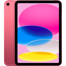 Планшет Apple iPad 10 10.9" 2022 Wi-Fi + LTE 64GB Pink (MQ6M3): Екран 10.9" Liquid Retina (2360x1640 точек) Multi-Touch c подсветкой LED и технологией IPS / Яркость 500 к