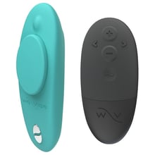 Смарт-вибратор в трусики We-Vibe Moxie+ Aqua с пультом ДУ: Для кого Для женщин