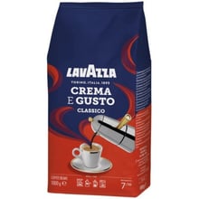 Кава Lavazza Crema e Gusto  Classico в зернах 1 кг (DL2739): Вид напою кофе в зернах