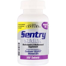 21st Century Sentry Senior Women's 50+, 100 Tablets: Тип Мультивитамины