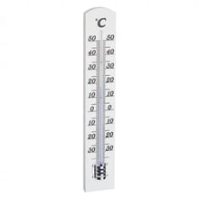 Термометр кімнатний TFA білий дерево 180х30 мм (12100309)