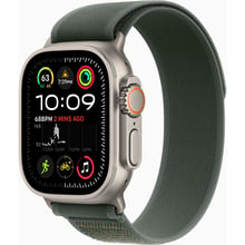 Apple Watch Ultra 2 GPS + Cellular 49mm Natural Titanium Case with Green Trail Loop - S/M: Розмір 49mm