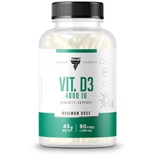 Trec Nutrition Vitamin D3 4000 IU 90 caps / 90 servings: Форма выпуска Капсулы