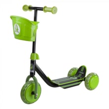 Самокат Stiga Mini Kid 3w Kick Scooter Black Green (6334189): Количество колес 3