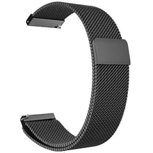 BeCover Milanese Style 20mm Гра для Amazfit Bip Lite/Bip S Lite/Bip 3/Bip 3 Pro/GTR 42mm/GTS/TicWatch S2/TicWatch E/GTS 3/GTS 2 mini (707681): Колір серый